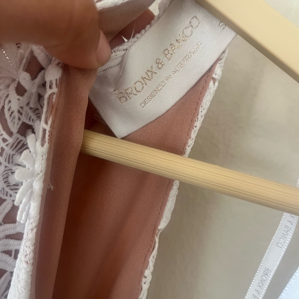 NWT Bronx and Banco Daisy Cutout Midi Dress Size Small New! - Picture 10 of 11